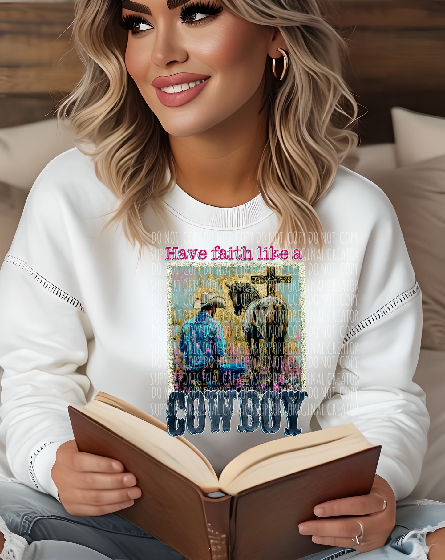 Have Faith Like a Cowboy - All Sizes