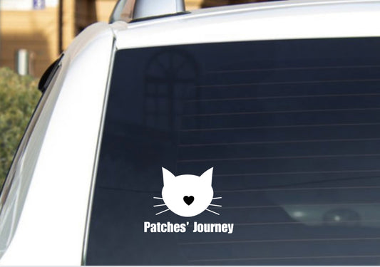 Patches’ Journey Car Decal