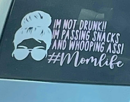 Mom Snarky Car Decal