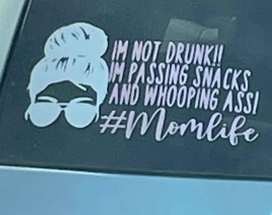 Mom Snarky Car Decal