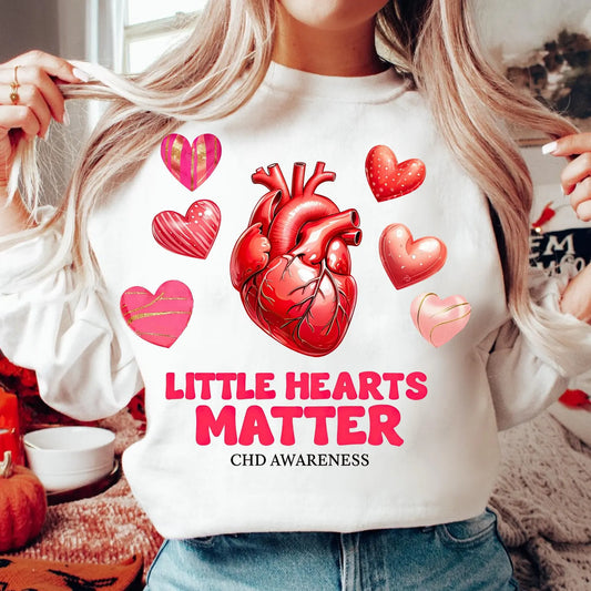 Little Hearts Matter Pink - All Sizes