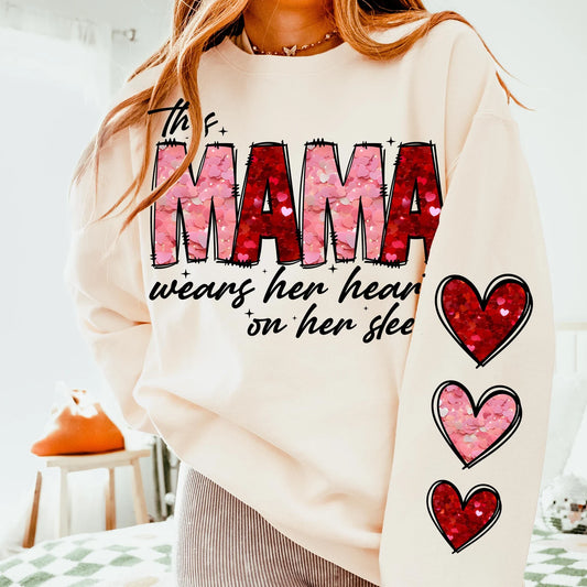 This Mama Wears Her Heart on Her Sleeve