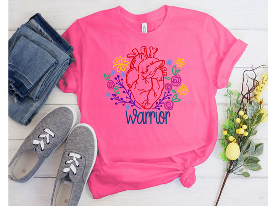 Warrior Rainbow Flowers - Adult