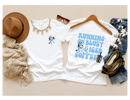 Blue Dog & Iced Coffee