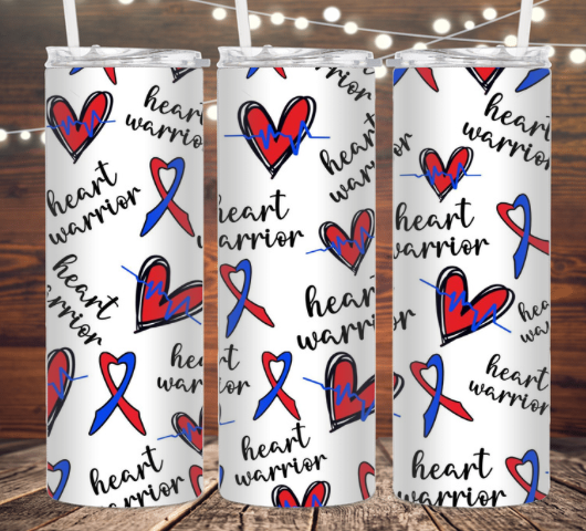 Heart Warrior Tumbler