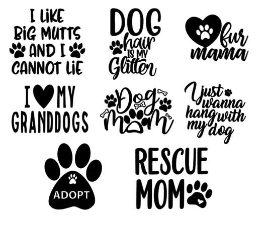 Dog Car Decals