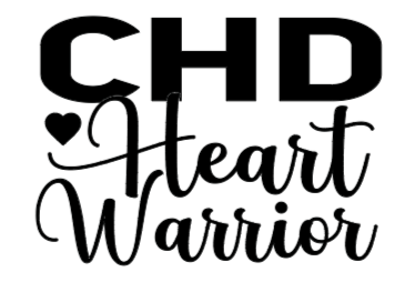 Heart Warrior Car Decal