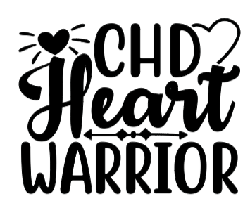 Heart Warrior Car Decal